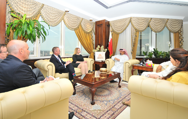 Finance Minister Holds talks with White House Official